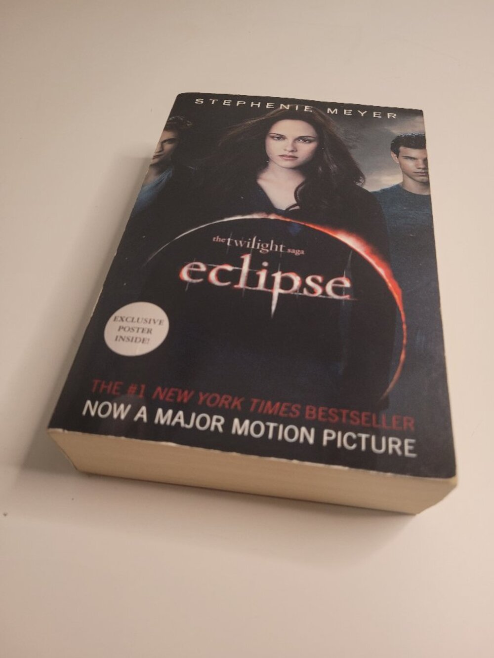 Eclipse (The Twilight Saga) by Stephenie Meyer Paperback Novel Movie Tie-In Edit